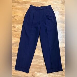 Elegant Navy Women's Pants